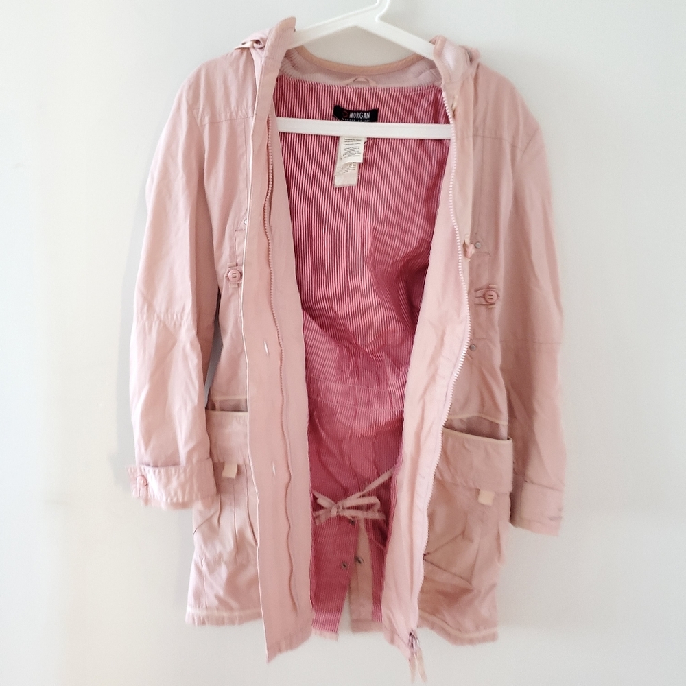 Morgan de Toi Light Pink Utility Jacket
